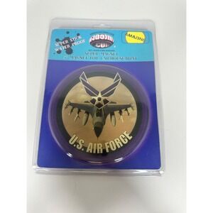 NEW! Round 5" Military Car Magnet U.S. Air Force CAR HOUSE BOAT‎ WATERPROOF